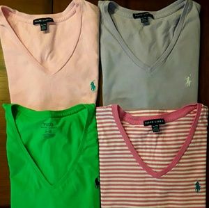 Ralph Lauren Polo Tees/Like New